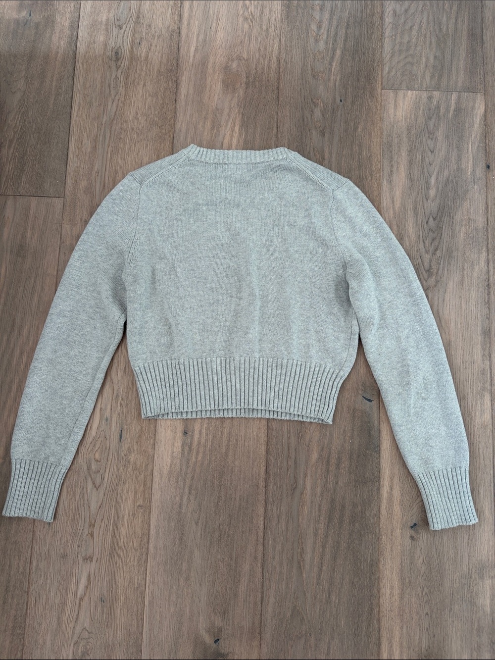 Sunday Best Light Heather Gray Crewneck Sweater - Picture 3 of 3